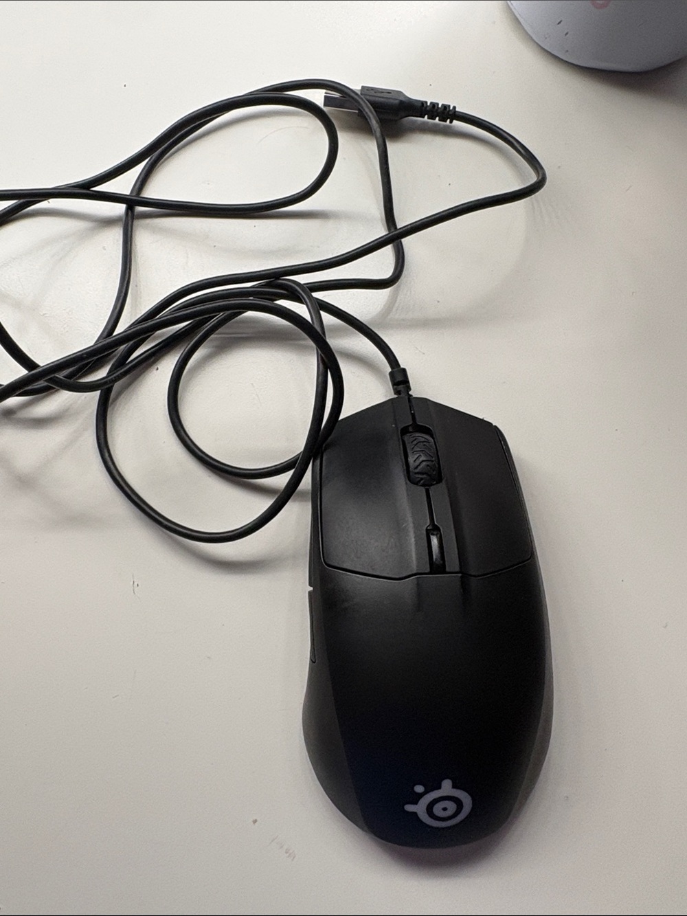Black Wired Gaming Mouse - Ergonomic USB Optical
